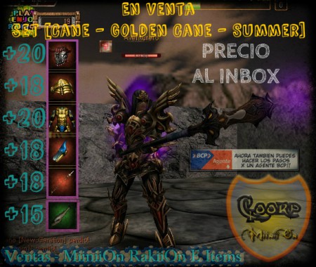 En Venta - Set [Cane - Golden Cane - Summer]